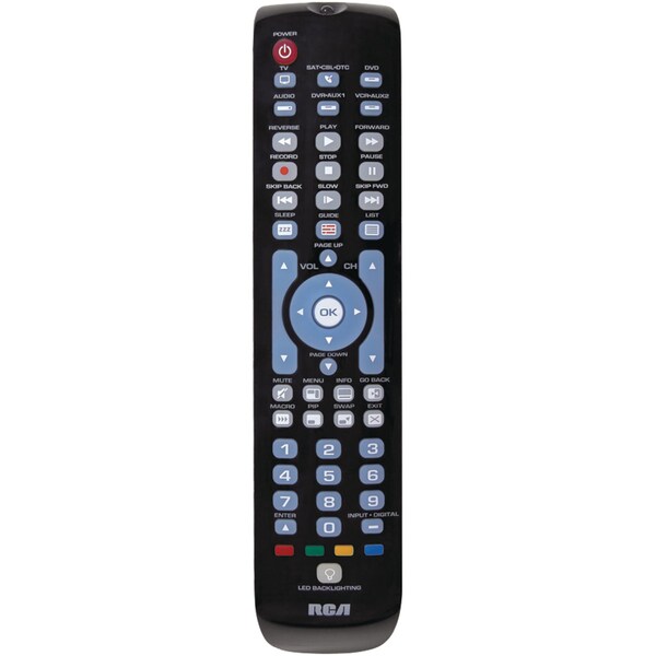 Rca Green Backlit 6-Device Universal Remote RCRN06GR